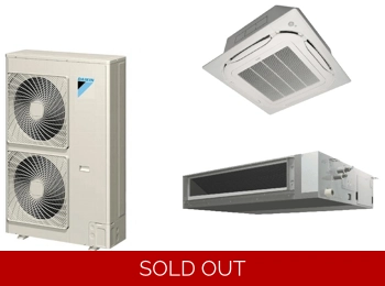 48000 Btu 17 SEER| -4F, 9 EER, 9.3 HSPF | Daikin SkyAir Mini Split Heat Pump Air Conditioner